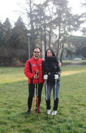 Elisa Zavatti (giornalista sportiva) - dimensione nordic walking asd