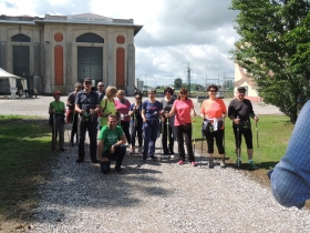 Foto resoconto e impressioni de l'Edizione zero de "le Pilastresi a Passo di Nor - dimensione nordic walking asd