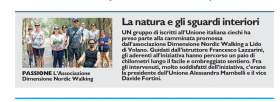 NORDIC WALKING CON L'UNIONE CIECHI DI FERRARA - dimensione nordic walking asd