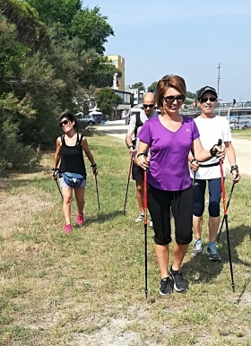 ATTIVITA' ASSOCIATIVE A COMACCHIO E LIDI - dimensione nordic walking asd