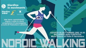 GIARDINI IN MOVIMENTO PRESENTA IL NORDIC WALKING - dimensione nordic walking asd