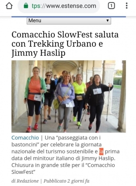 GIORNATA NAZIONALE DEL TEKKING URBANO - dimensione nordic walking asd