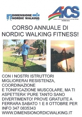 CORSO ANNUALE DI NORDIC FITNESS - dimensione nordic walking asd