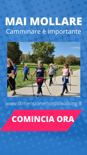 Attività e corsi - dimensione nordic walking asd